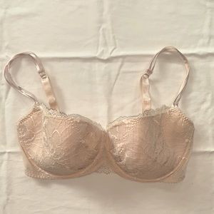 NWT Madison Lejaby Passion Bra 34E pink cream